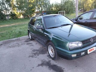 1996 Volkswagen Golf III, зелёный, 115000 рублей, вид 2
