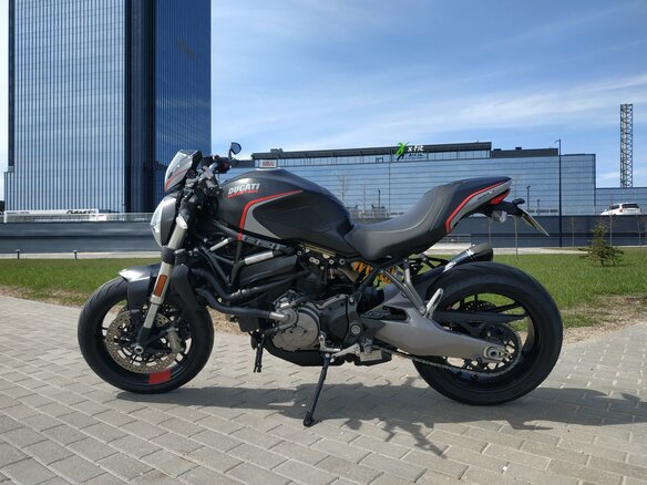 2019 Ducati Monster 821, чёрный