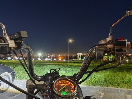 1995 Kawasaki VN400 Vulcan, чёрный, 285000 рублей, вид 3