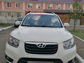 2011 Hyundai Santa Fe II Рестайлинг, белый, 1399000 рублей, вид 1