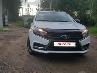2021 Lada (ВАЗ) Vesta SW I, белый, 1100000 рублей, вид 2