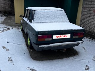 1999 Lada (ВАЗ) 2107, зелёный, 170000 рублей, вид 2
