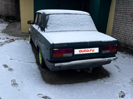 1999 Lada (ВАЗ) 2107, зелёный, 170000 рублей, вид 2