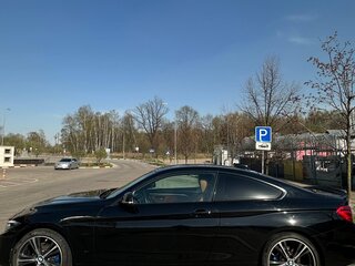 2017 BMW 4 серии 430i xDrive F32/F33/F36 Рестайлинг, чёрный, 3450000 рублей, вид 3