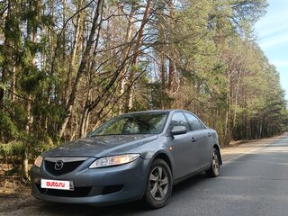 2003 Mazda 6 I (GG), серый, 350000 рублей, вид 3
