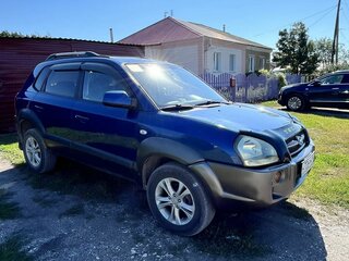 2007 Hyundai Tucson I, синий, 680000 рублей, вид 3