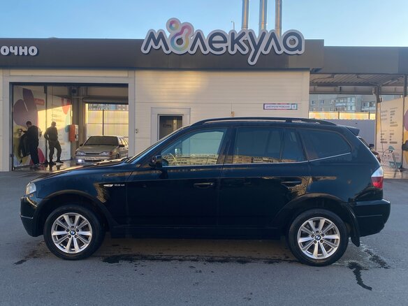 2008 BMW X3 25i I (E83) Рестайлинг, чёрный, 800000 рублей - вид 12