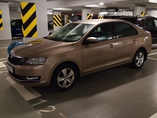 2019 Skoda Rapid I Рестайлинг, коричневый, 1400000 рублей, вид 2