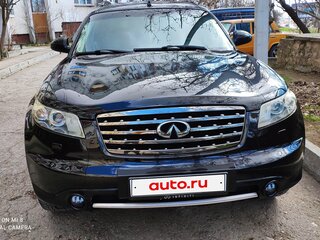 2007 Infiniti FX35 I (S50) Рестайлинг, чёрный, 1250000 рублей, вид 1