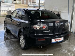 2008 Mazda 3 5-speed I (BK) Рестайлинг, чёрный, 690000 рублей, вид 4