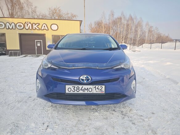 2016 Toyota Prius IV (XW50), синий, 1499000 рублей - вид 3
