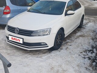 2015 Volkswagen Jetta VI Рестайлинг, белый, 1450000 рублей, вид 1