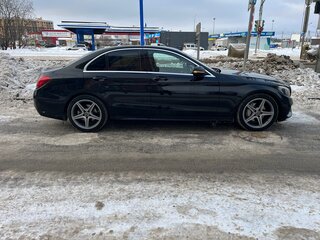 2017 Mercedes-Benz C-Класс 180 9G-TRONIC IV (W205), чёрный, 2200000 рублей, вид 3