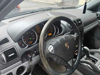 2003 Porsche Cayenne S I (955), синий, 900000 рублей, вид 4