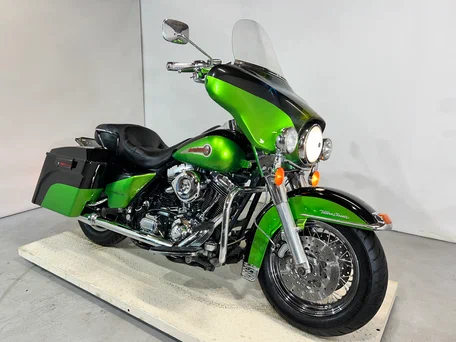 2003 Harley-Davidson Electra Glide, зелёный, 499000 рублей, вид 5