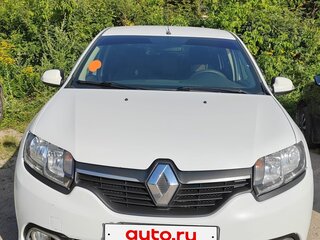 2014 Renault Logan II, белый, 1300000 рублей, вид 1
