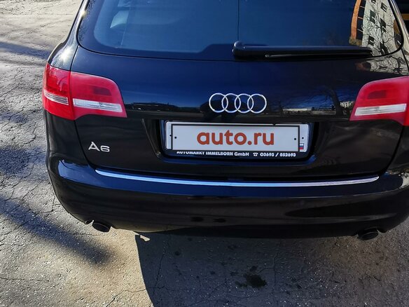 2010 Audi A6 III (C6) Рестайлинг, чёрный, 1300000 рублей - вид 4