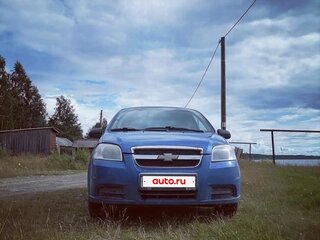 2007 Chevrolet Aveo I Рестайлинг, синий, 220000 рублей, вид 1
