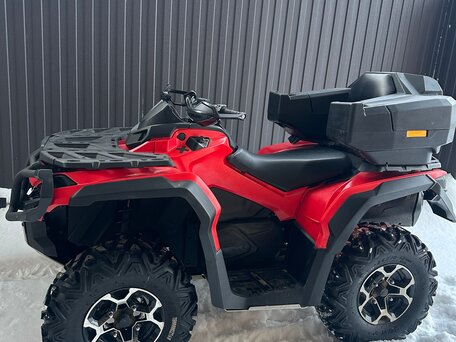 2013 BRP Can-Am Outlander 500, красный, 750000 рублей, вид 3