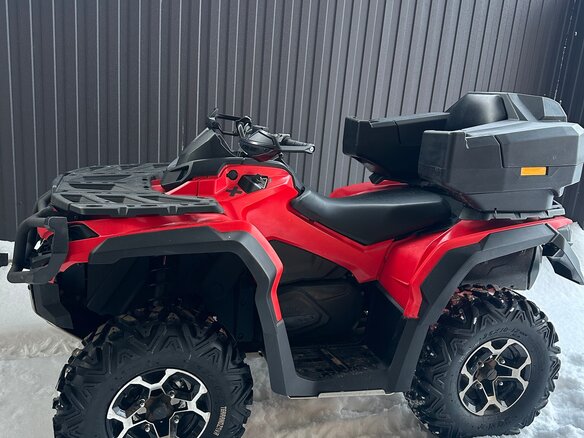2013 BRP Can-Am Outlander 500, красный, 750000 рублей - вид 2
