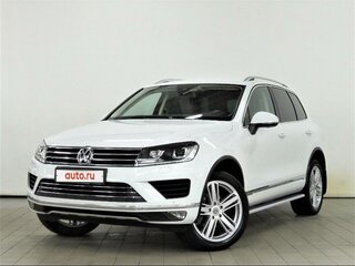 2016 Volkswagen Touareg II Рестайлинг, белый, 2930000 рублей, вид 1