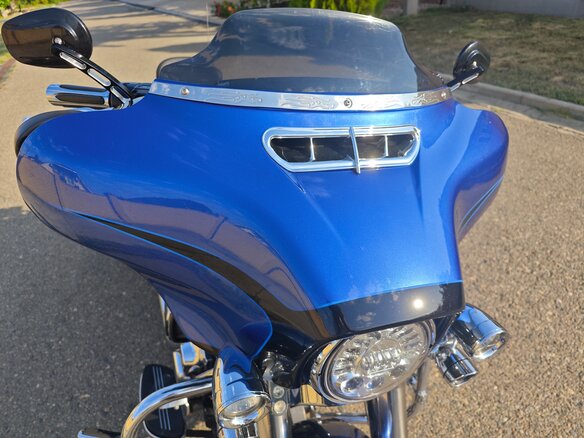 2015 Harley-Davidson Street Glide, синий, 1400000 рублей - вид 1