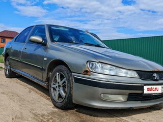2002 Peugeot 406 I Рестайлинг, серый, 180000 рублей, вид 2