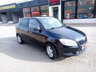2010 Skoda Fabia II Рестайлинг, синий, 459999 рублей, вид 4