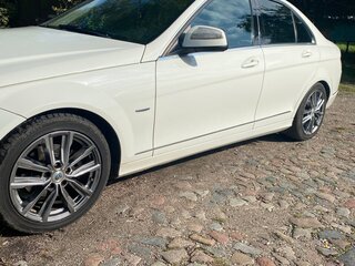 2008 Mercedes-Benz C-Класс 180 Kompressor III (W204), белый, 950000 рублей, вид 2