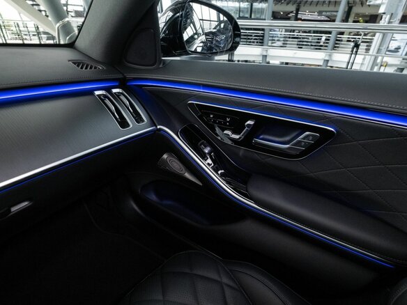 2026 Mercedes-Benz S-Класс 450 d 4MATIC VII (W223) Рестайлинг, чёрный - вид 11