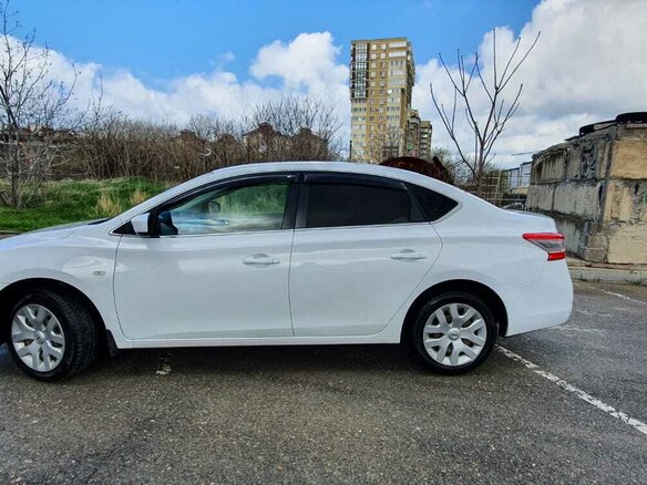 2016 Nissan Sentra VII (B17), белый, 1300000 рублей - вид 2