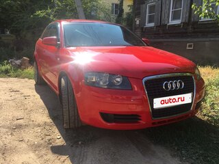 2008 Audi A3 II (8P) Рестайлинг 1, красный, 800000 рублей, вид 1