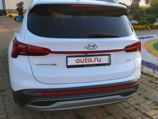 2020 Hyundai Santa Fe IV Рестайлинг, белый, 3570000 рублей, вид 3