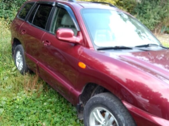 2011 Hyundai Santa Fe Classic Classic, красный, 650000 рублей - вид 2