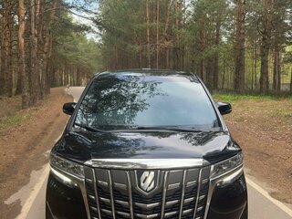 2019 Toyota Alphard III Рестайлинг, чёрный, 6950000 рублей, вид 3