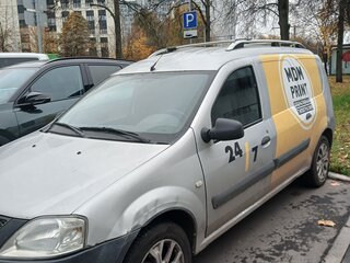 2015 Lada (ВАЗ) Largus I, серебристый, 350000 рублей, вид 3