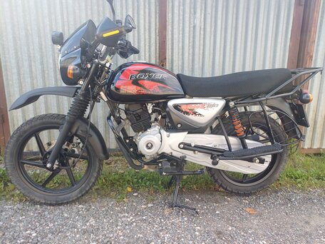 2020 Bajaj Boxer BM 150X, чёрный, 119999 рублей, вид 2