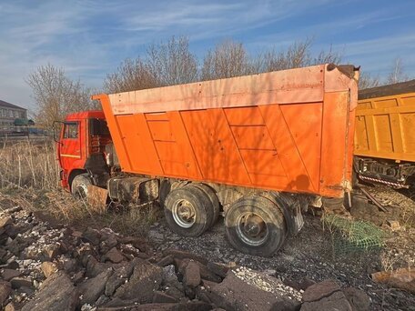 2004 КамАЗ 6520, оранжевый, 1000000 рублей, вид 3