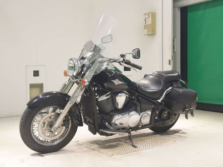 2012 Kawasaki VN900 Vulcan, чёрный, 597000 рублей, вид 4
