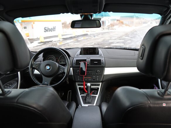 2009 BMW X3 35d I (E83) Рестайлинг, чёрный, 1950000 рублей - вид 13