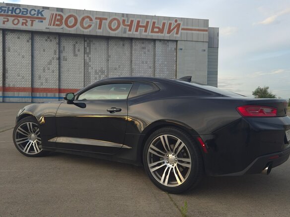 2018 Chevrolet Camaro VI, чёрный - вид 9