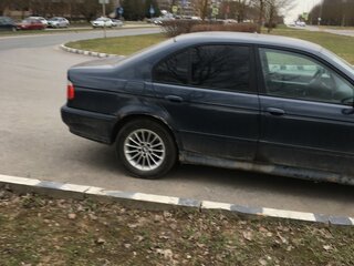 2002 BMW 5 серии 530i IV (E39) Рестайлинг, синий, 585000 рублей, вид 2