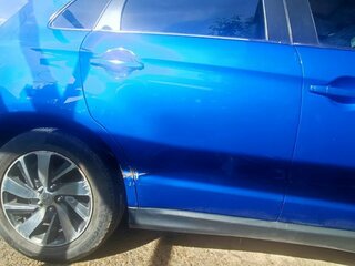2014 Mitsubishi ASX I Рестайлинг, синий, 1200000 рублей, вид 5