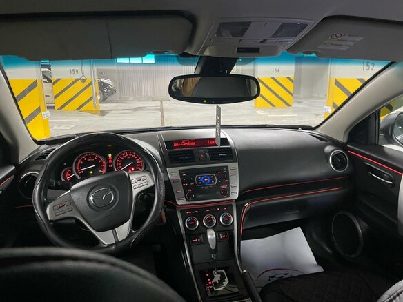 2008 Mazda 6 II (GH), серый, 1100000 рублей - вид 8