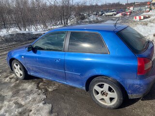2002 Audi A3 I (8L) Рестайлинг, синий, 280000 рублей, вид 5