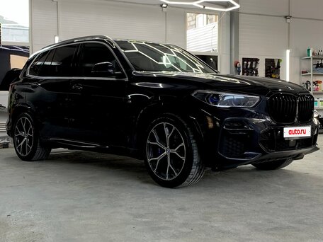 2021 BMW X5 40i IV (G05/G18), синий, 7888000 рублей, вид 1