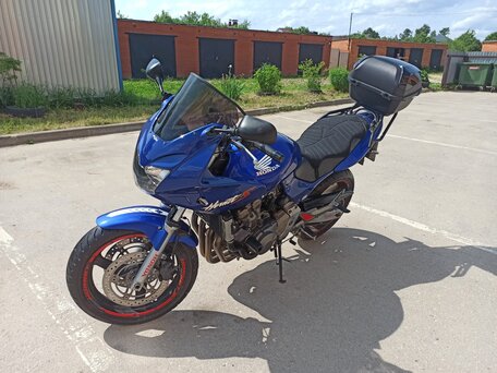 2001 Honda CB 600S, синий, 355000 рублей, вид 5