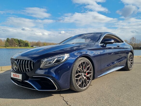 2016 Mercedes-Benz S-Класс 500 VI (W222, C217), синий - вид 4