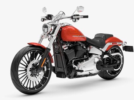 2026 Harley-Davidson Breakout, серебристый, 3404150 рублей, вид 3