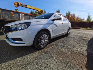 2016 Lada (ВАЗ) Vesta I, белый, 730000 рублей, вид 2